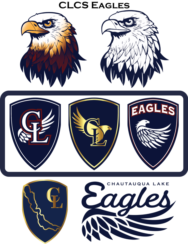 CLCS Eagles Mascto and Logos