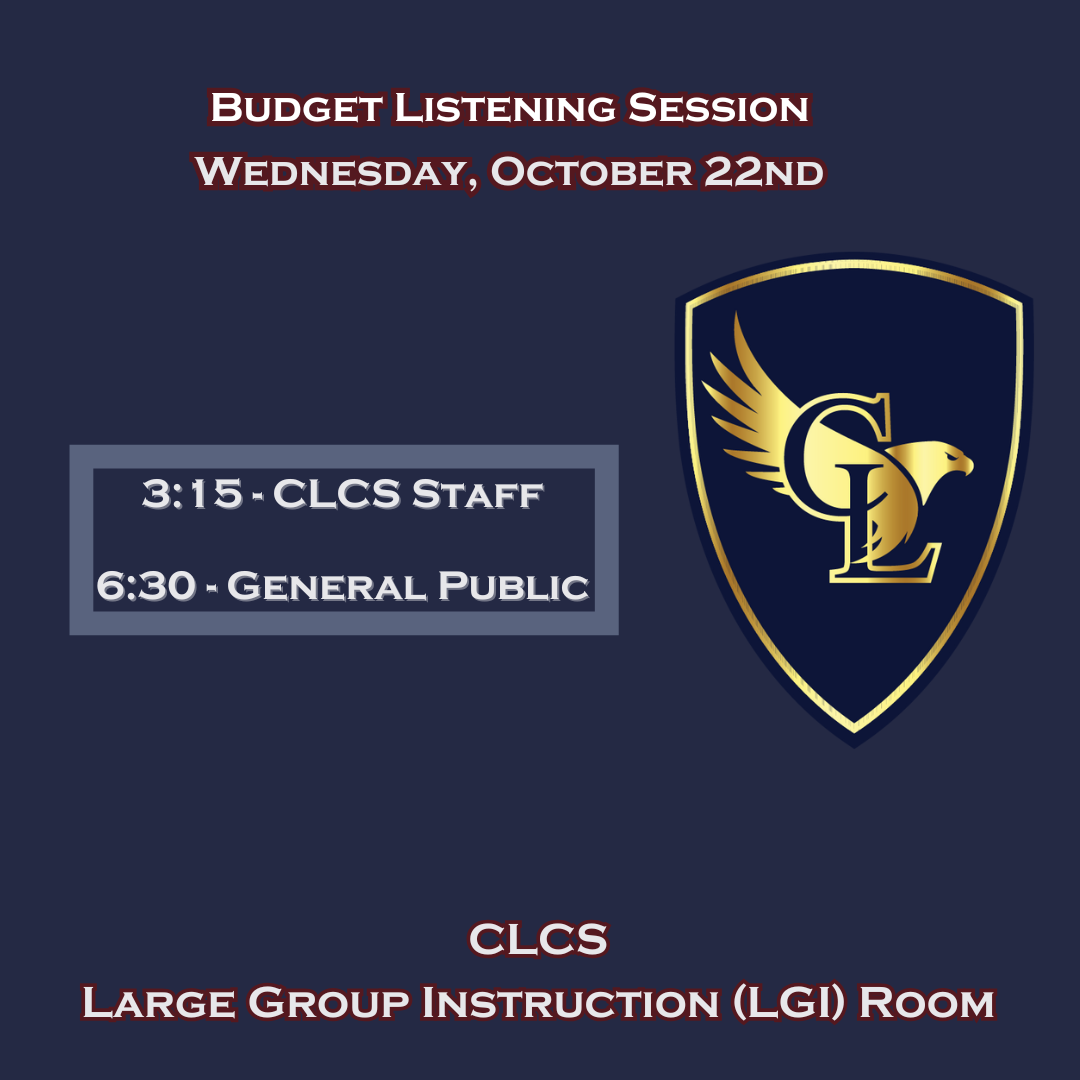 10.22 Budget Listening Session
