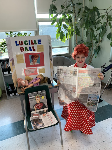 Sidney Cannon as Lucille Ball