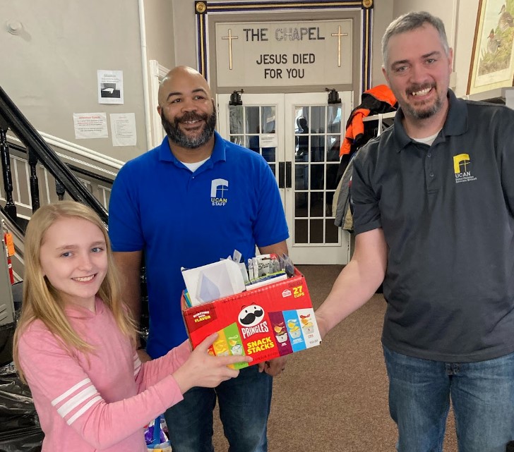 Donation to UCAN City Mission