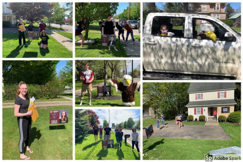 Senior Sign Deliveries