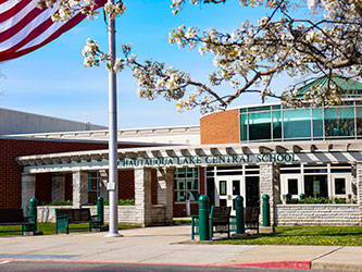 School entrance