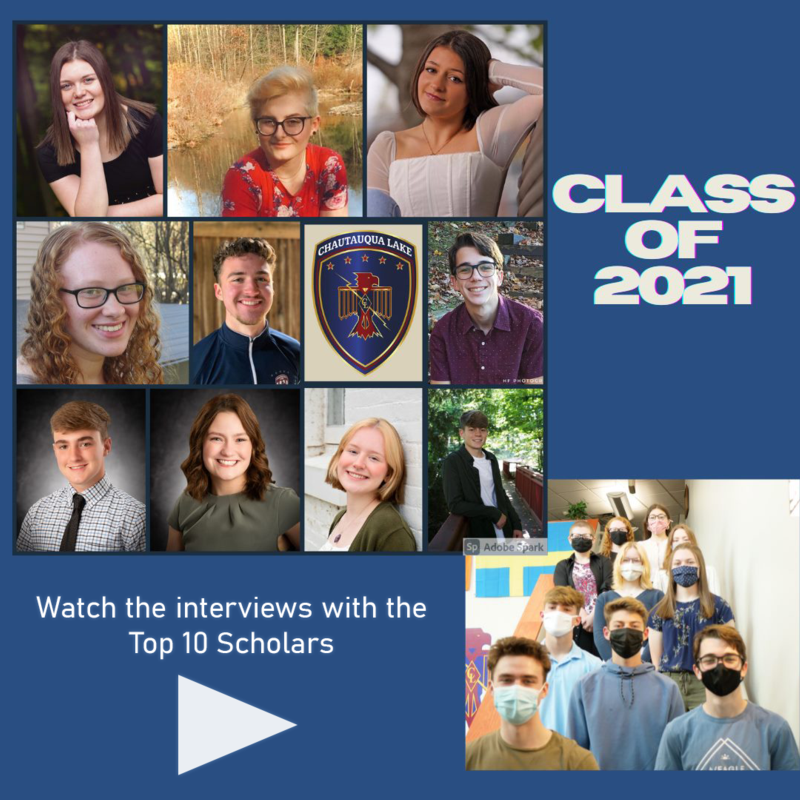 A collage of the Top 10 students