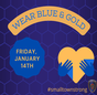 Wear Blue and Gold 1/14